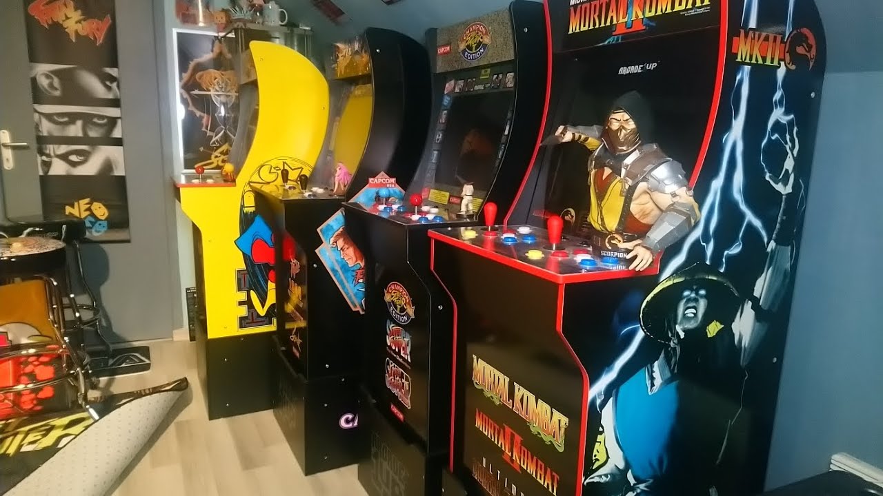 bornes arcade 1ere génération arcade1up