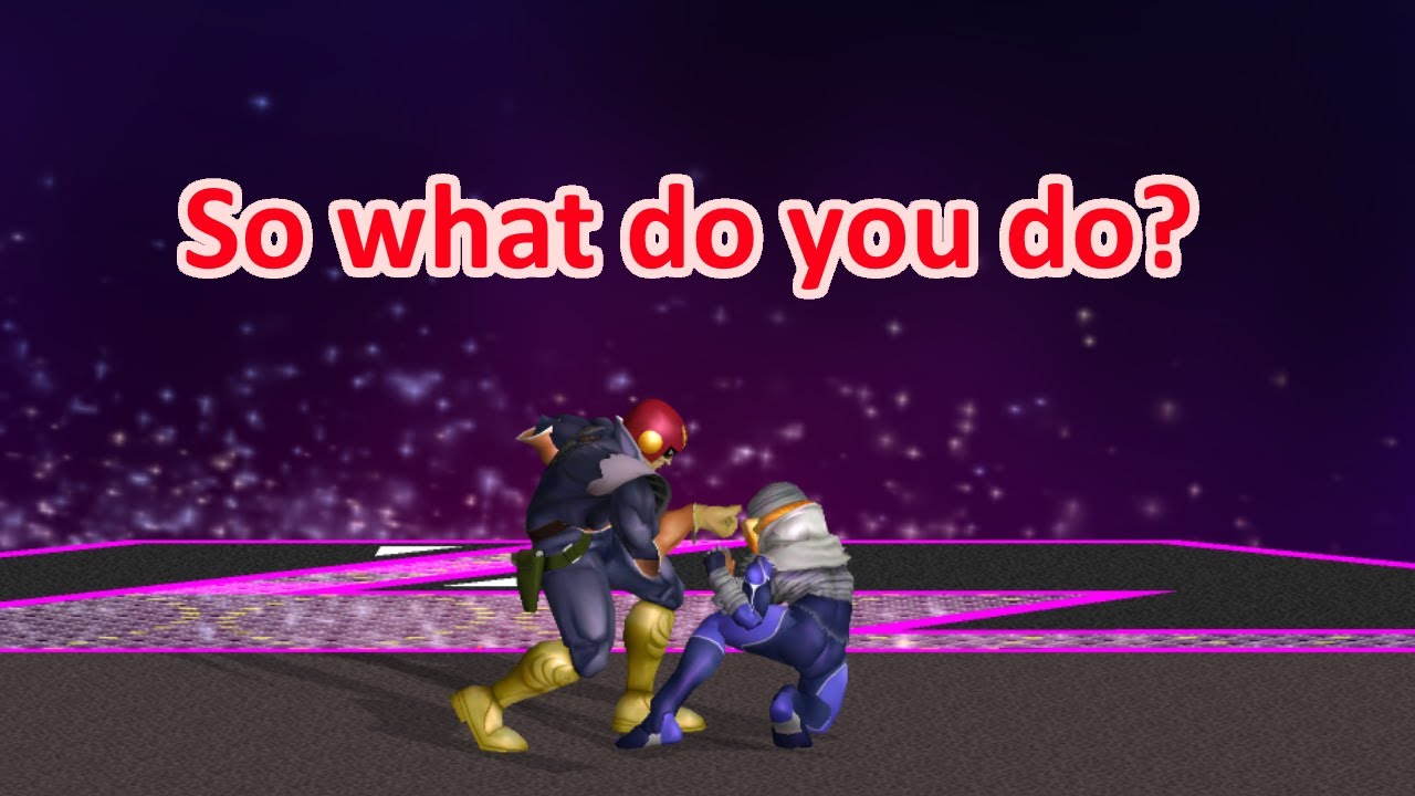 Flowchart breakdown for C. Falcon Vs. Sheik | SSBM GOSU