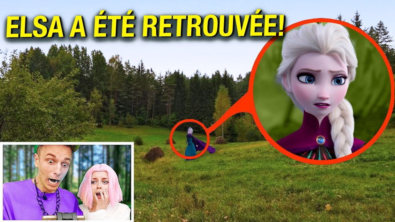 DRONE ATTRAPE ELSA.EXE DANS LA VIE RÉELLE !