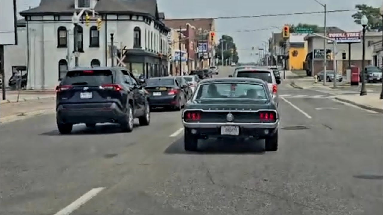 Scenic Summer Drive Through Brantford, Ontario | 4K City Tour. 