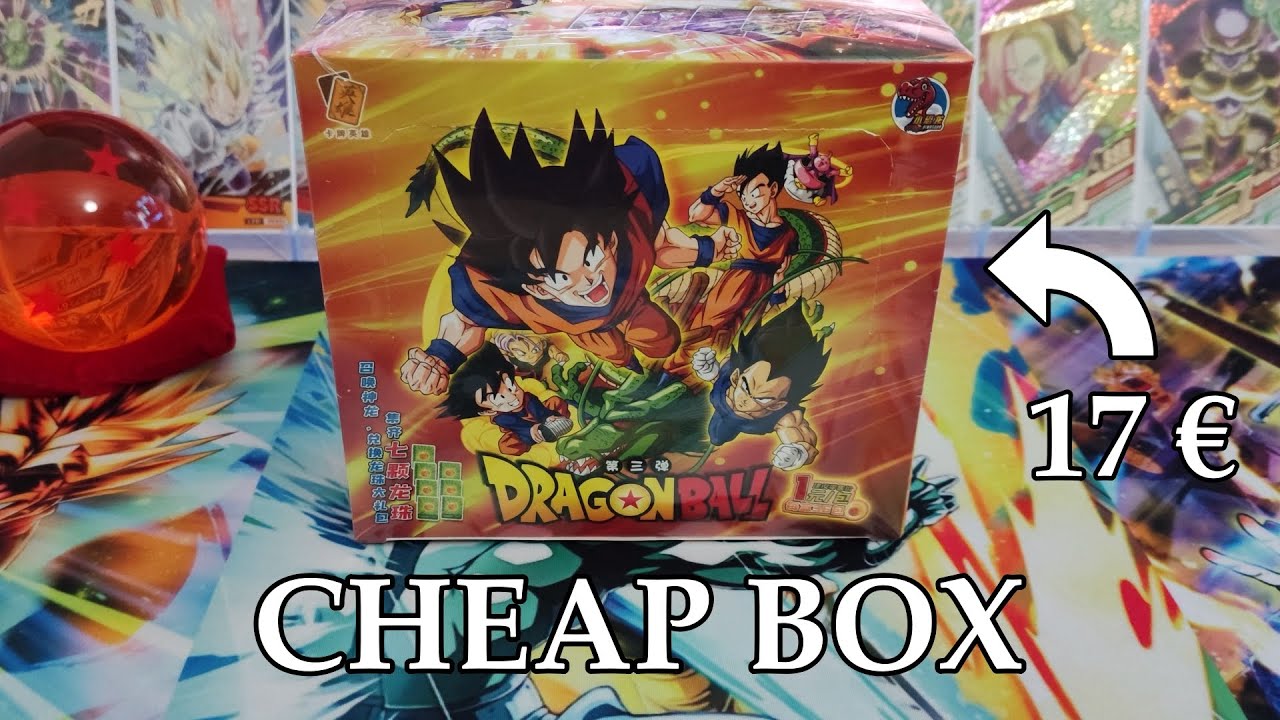 Dragon Ball Super - Cheap booster box opening.