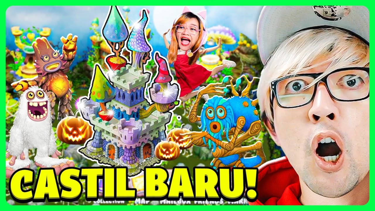 BANG CUPU EVENT HALLOWEEN MY SINGING MONSTERS!! KITA BANGUN CASTLE JADI LEBIH MEGAH