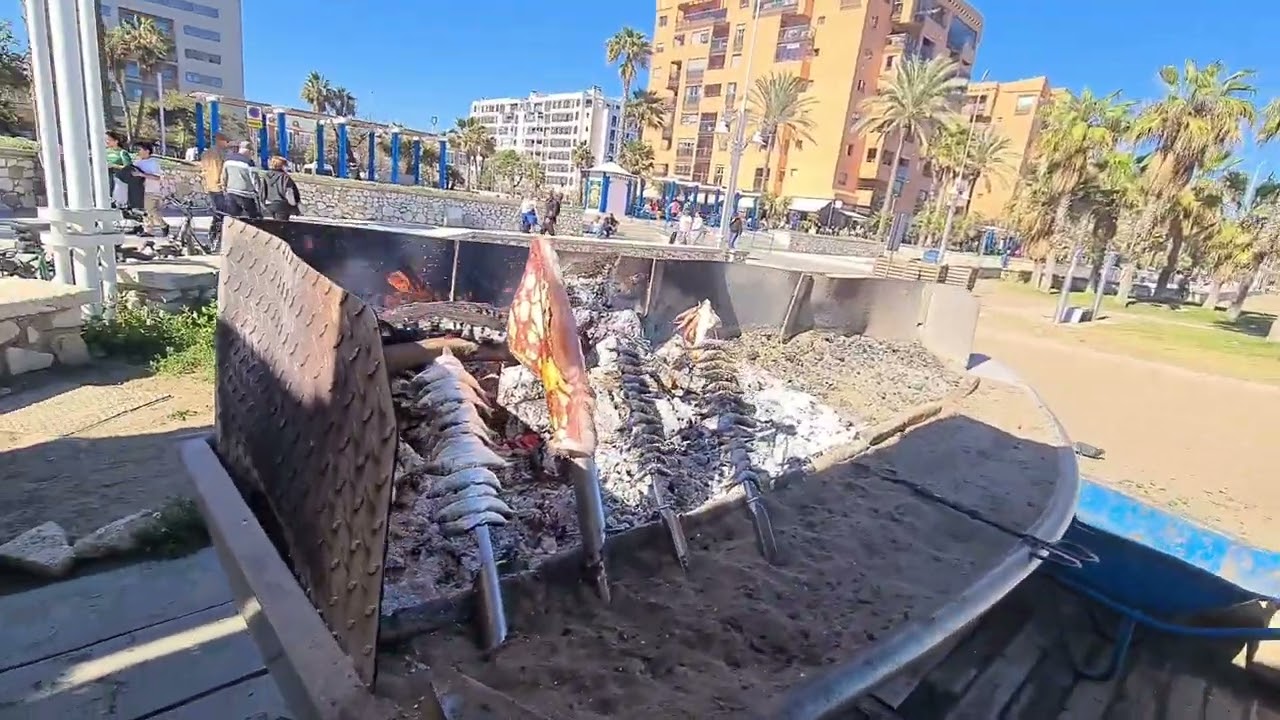 VLOG day: пляж Antonio Banderas Malaga Испания #españa #amazing #weekend #beach