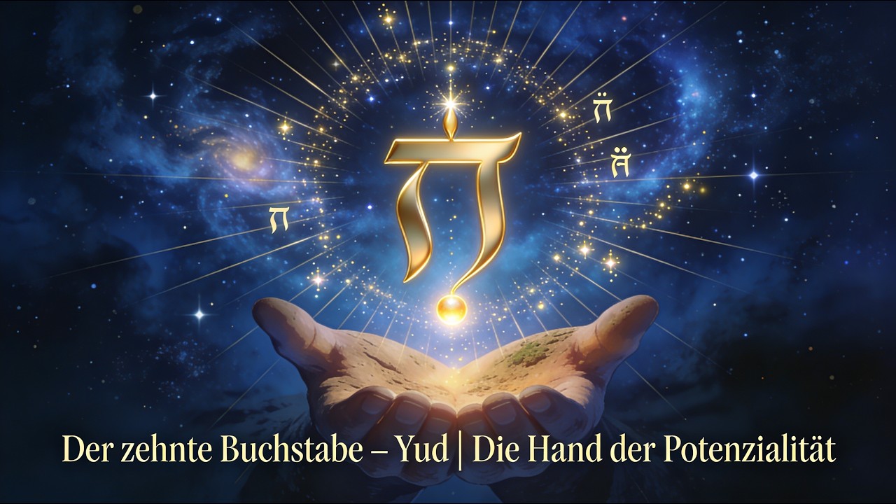 Der zehnte Buchstabe – Yud | Die Hand aller Potenzialität 🕯️✋