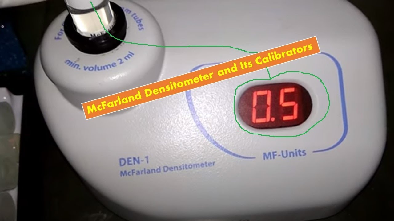 McFarland Standard/McFarland  Densitometer Calibrating