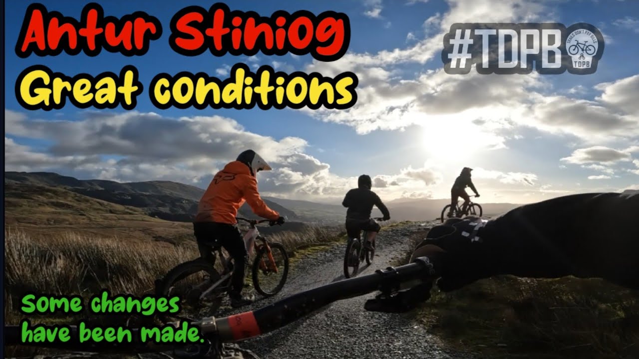 Stiniog with the boys.