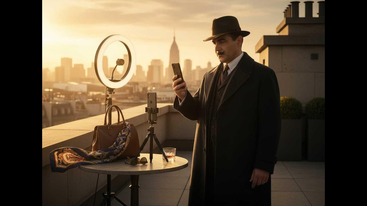 The Influencer’s Last Post | A Hercule Poirot Mystery
