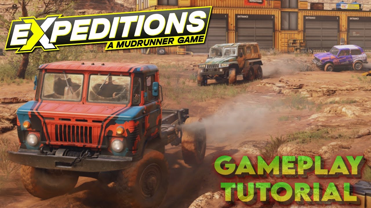 Off-Roading Mastery - Expeditions: A MudRunner Game - First Level Tutorial Gameplay PC Steam 4K