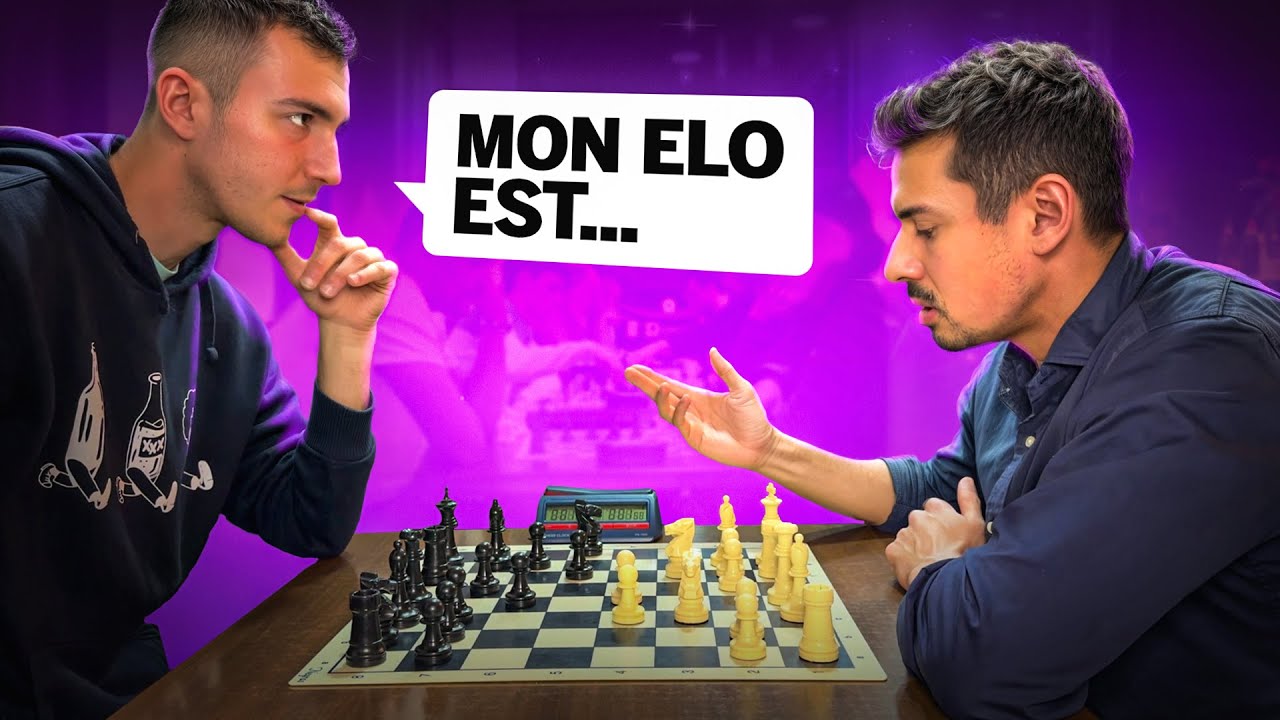 Il m'a fallu 60 secondes pour réaliser quel était le niveau de cet adversaire.