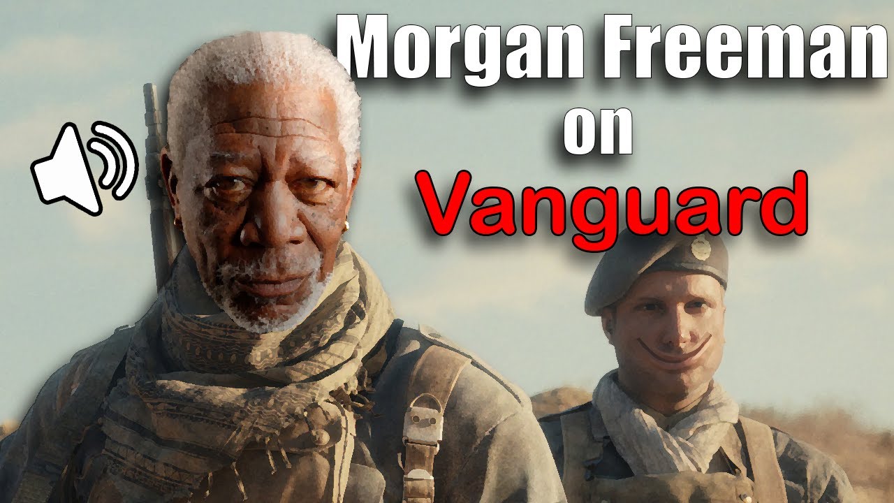 MORGAN FREEMAN Voice TROLLING on CALL OF DUTY | 