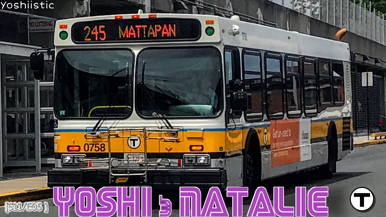 Yoshi & Natalie: Mattapan Matured | Yoshi's Ride Series {S11-E05} - Riding the 245 🚌 - {MBTA}