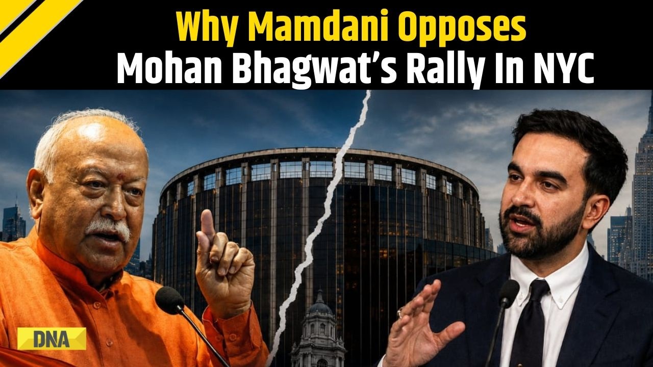 Zohran Mamdani vs Mohan Bhagwat: NYC Mayor Opposes RSS Madison Square Event | US News