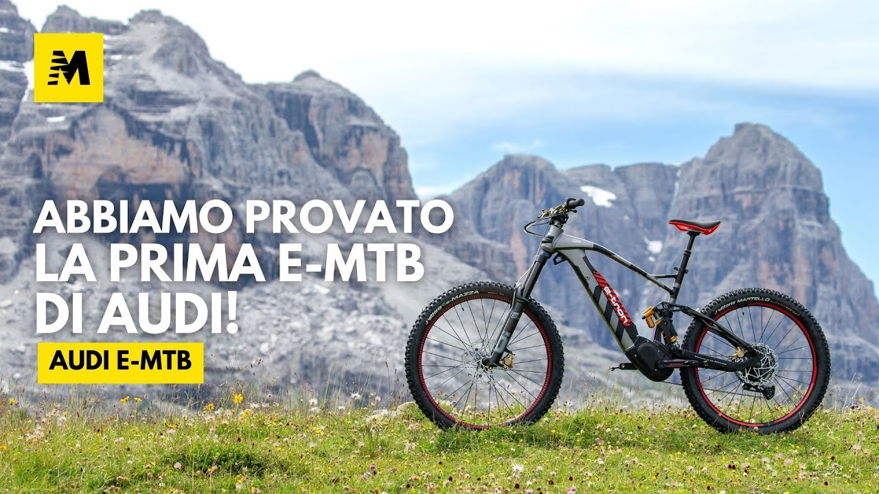 AUDI debutta tra le e-mtb! E noi l'abbiamo provata