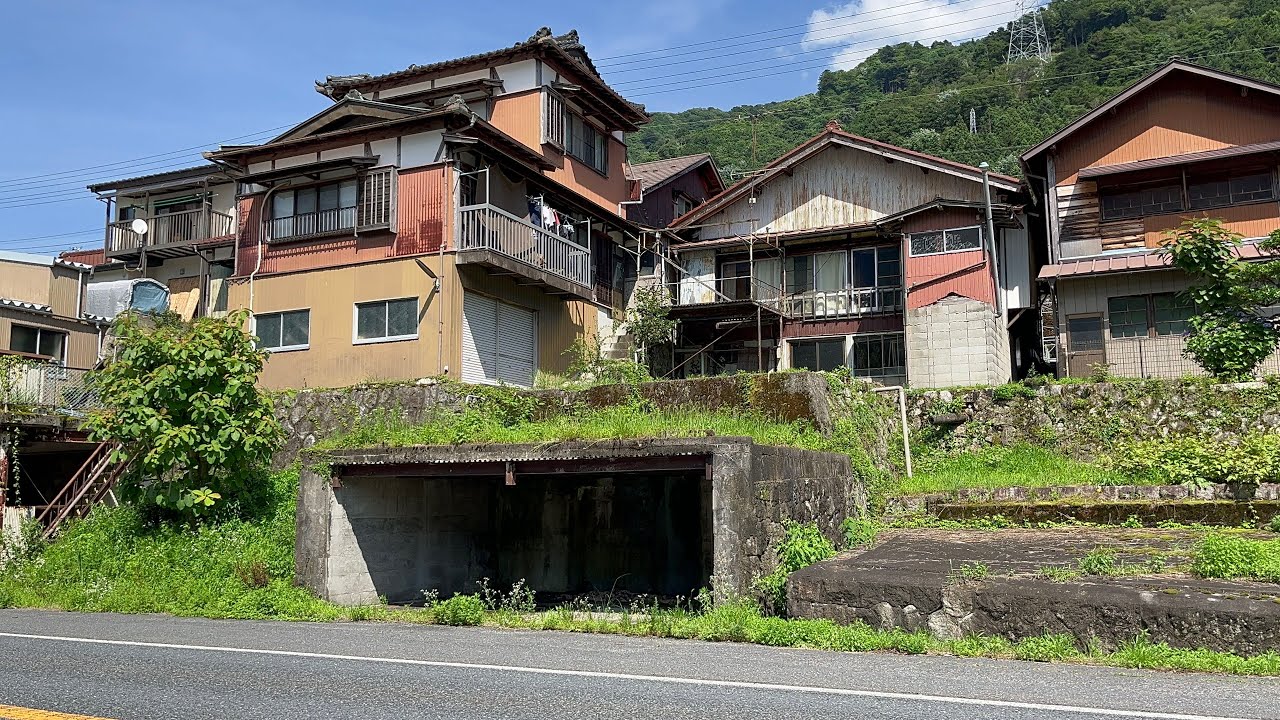 4K Japanese Countryside Walking Tour Mountain Side in Nagano, Japan