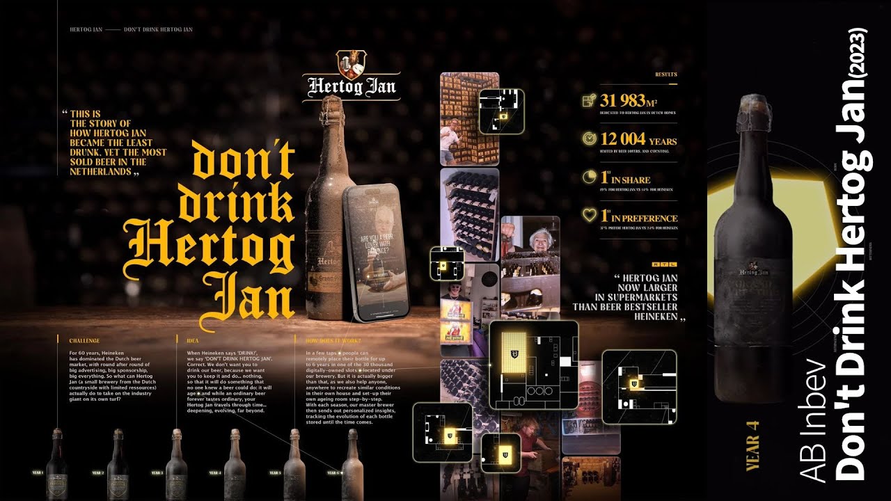HERTOG JAN - DON&rsquo;T DRINK HERTOG JAN (Case Study)  Campaign