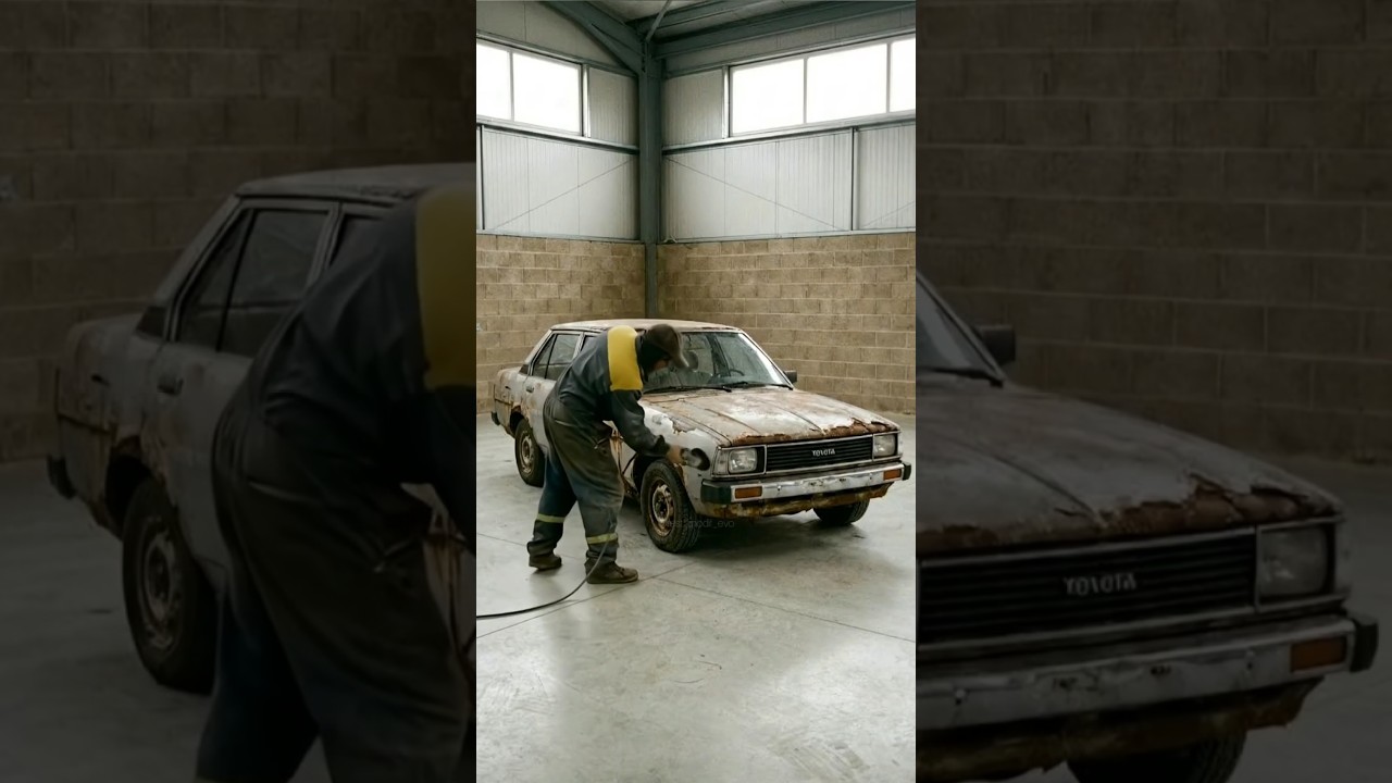 restoration toyota corolla dx ke70 to jdm style 