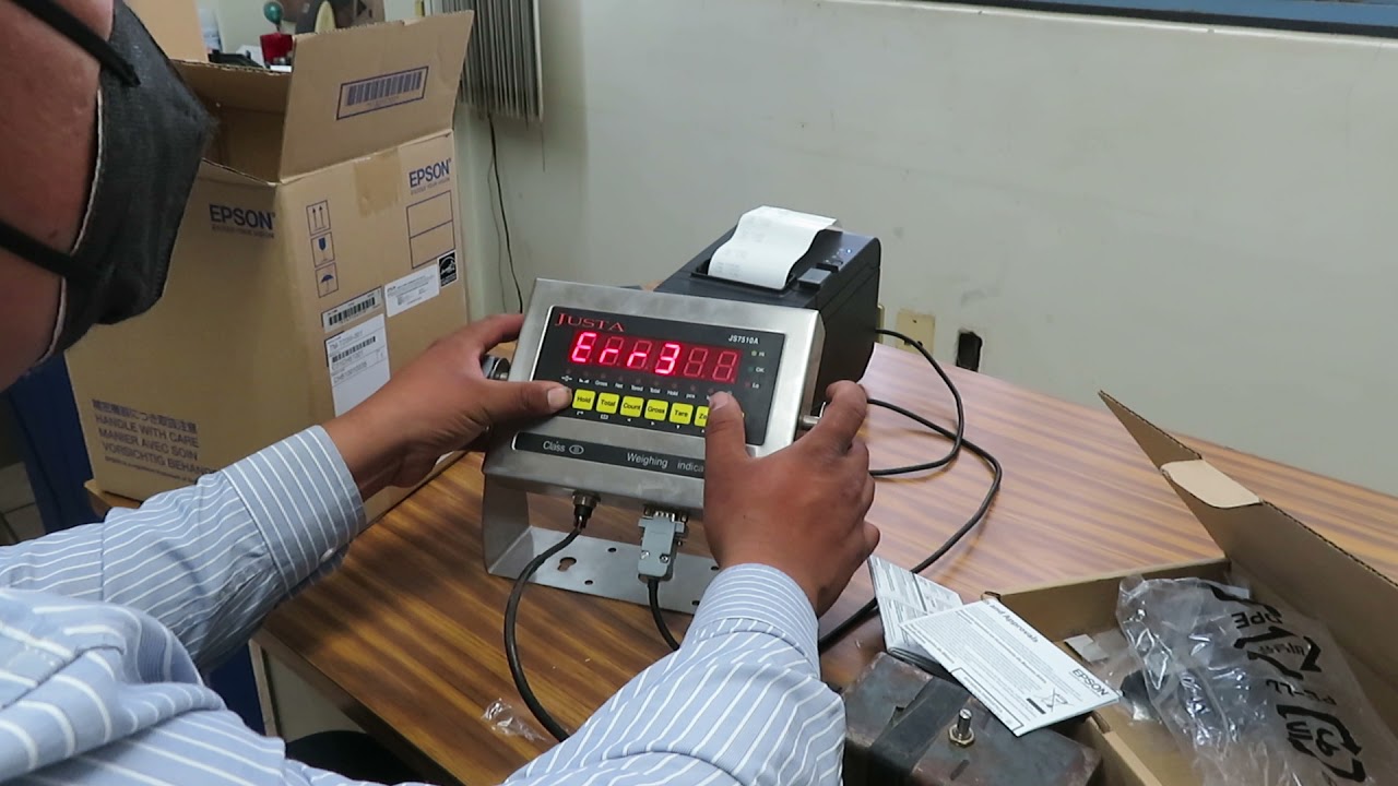 Calibrando display JS7510A