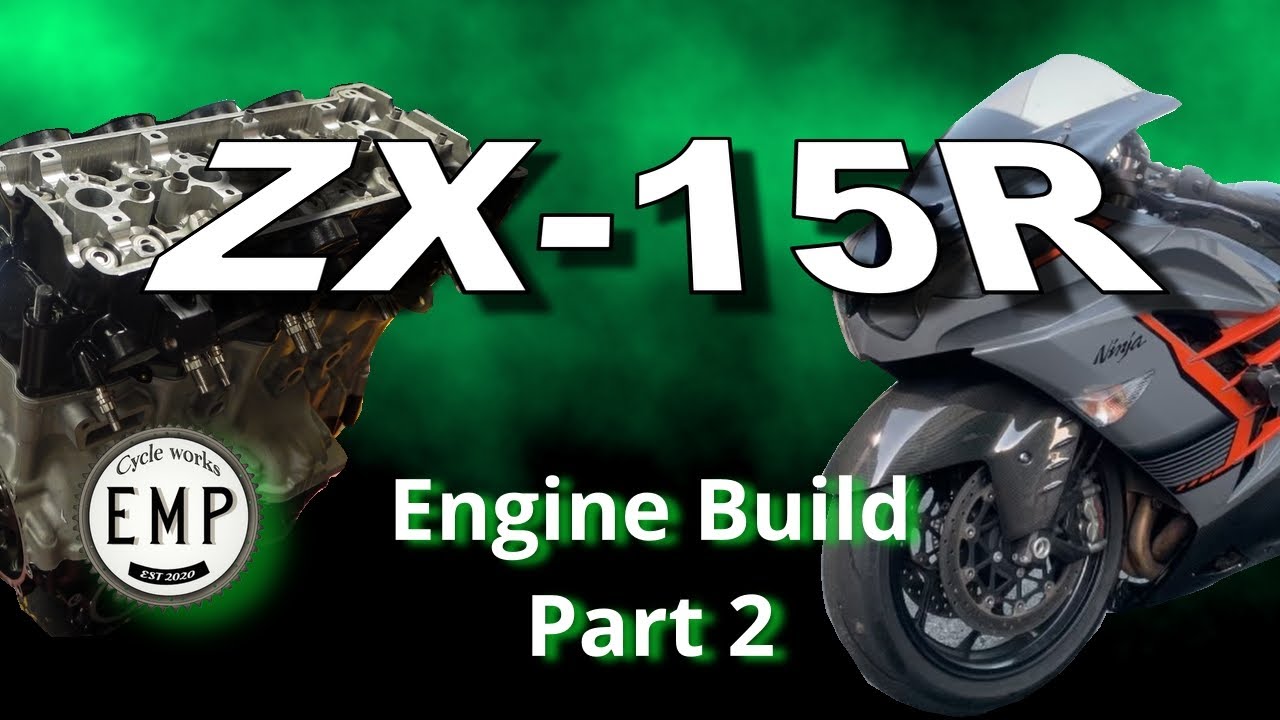 Сборка двигателя ZX14. Часть 2: Сборка