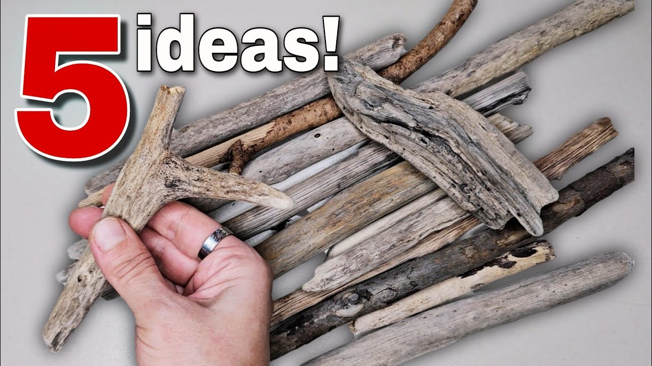 Natural Lodos Boards! ♻️5 Extraordinary Ideas with Tree Branches 🥰