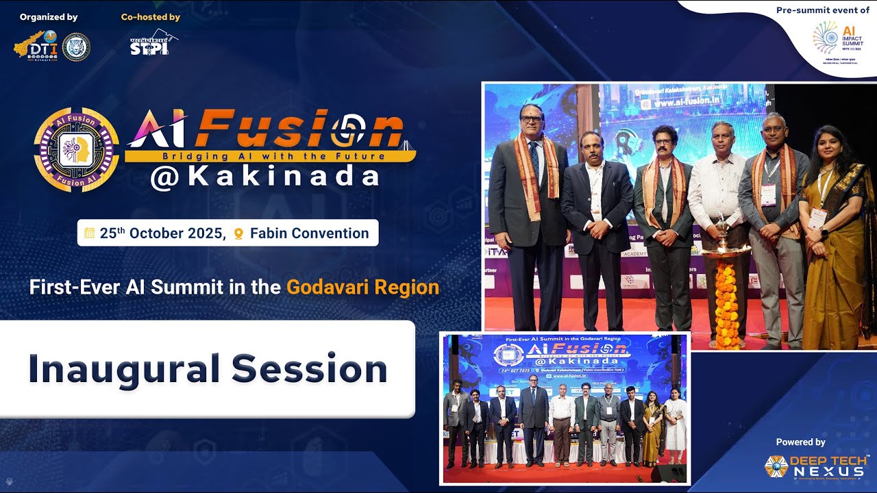 AIFKKD | Inaugural Session | AI Fusion @ Kakinada