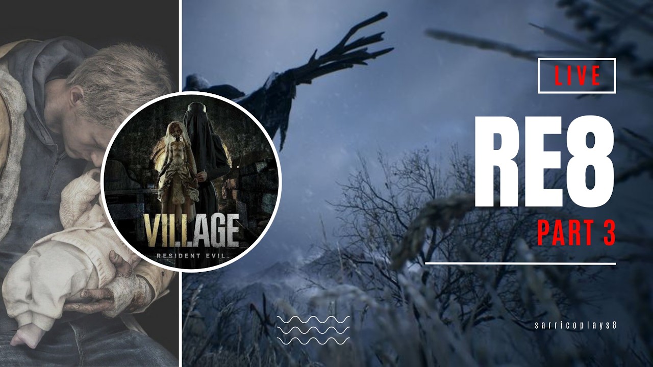 RESIDENT EVIL VILLAGE PART 3  - live🔴