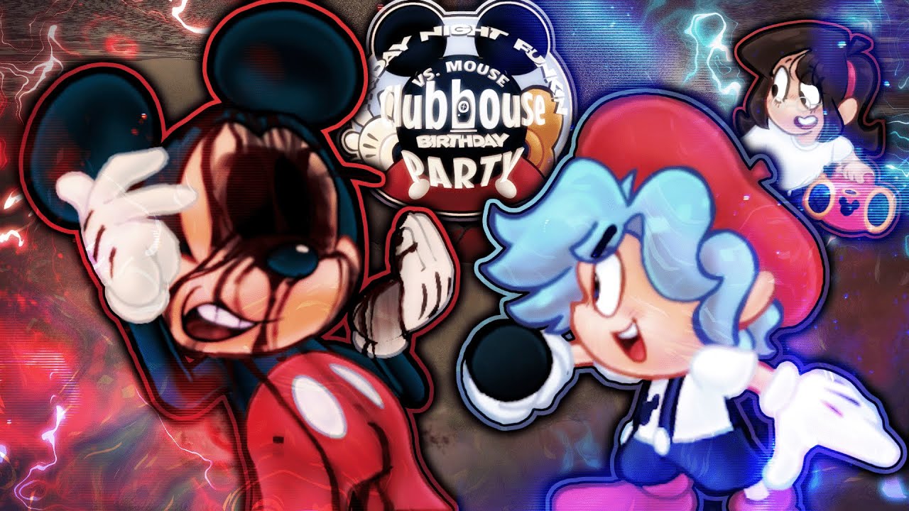 ▪ Welcome ▪ FNF VS Mouse: Clubhouse Birthday Party - GFC [Horror Mod]