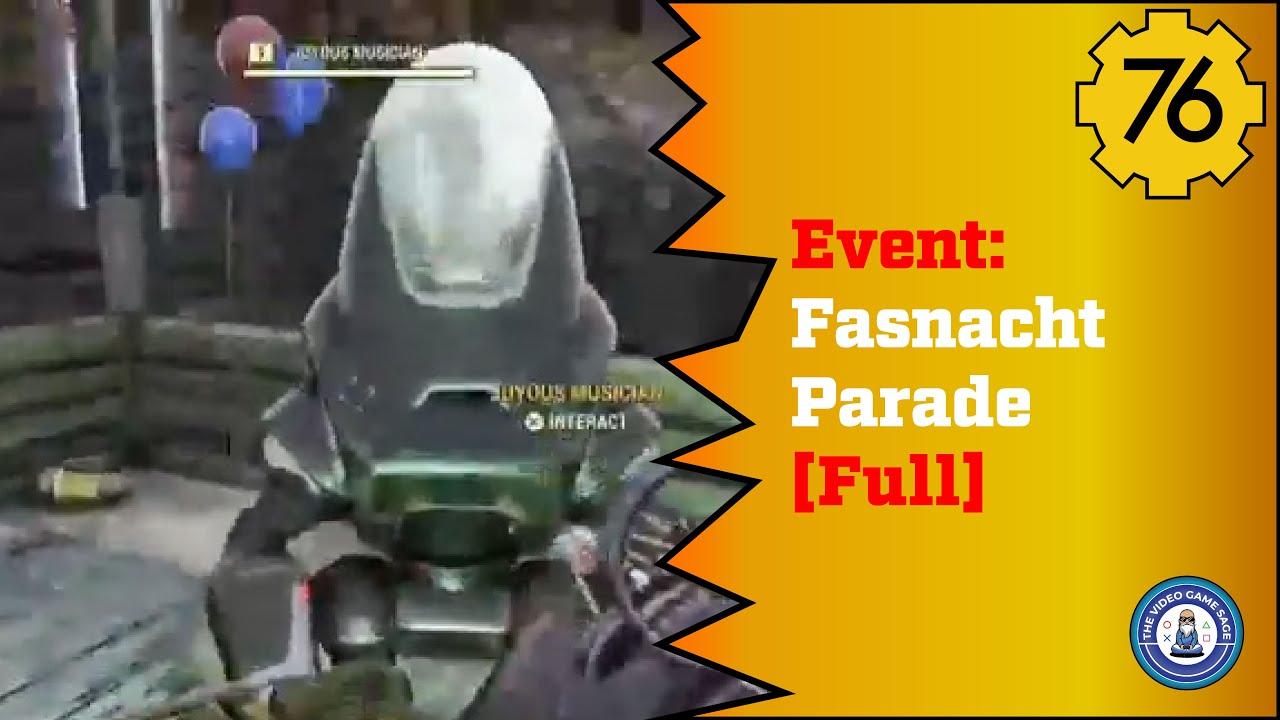 Fallout 76 Wastelanders Event: Fasnacht Parade (Full) Video