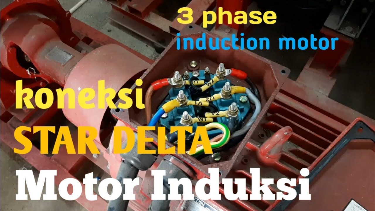 Koneksi Star Delta Motor Induksi 3 Phase - Pompa Hydrant ( Electric Hydrant Pump )