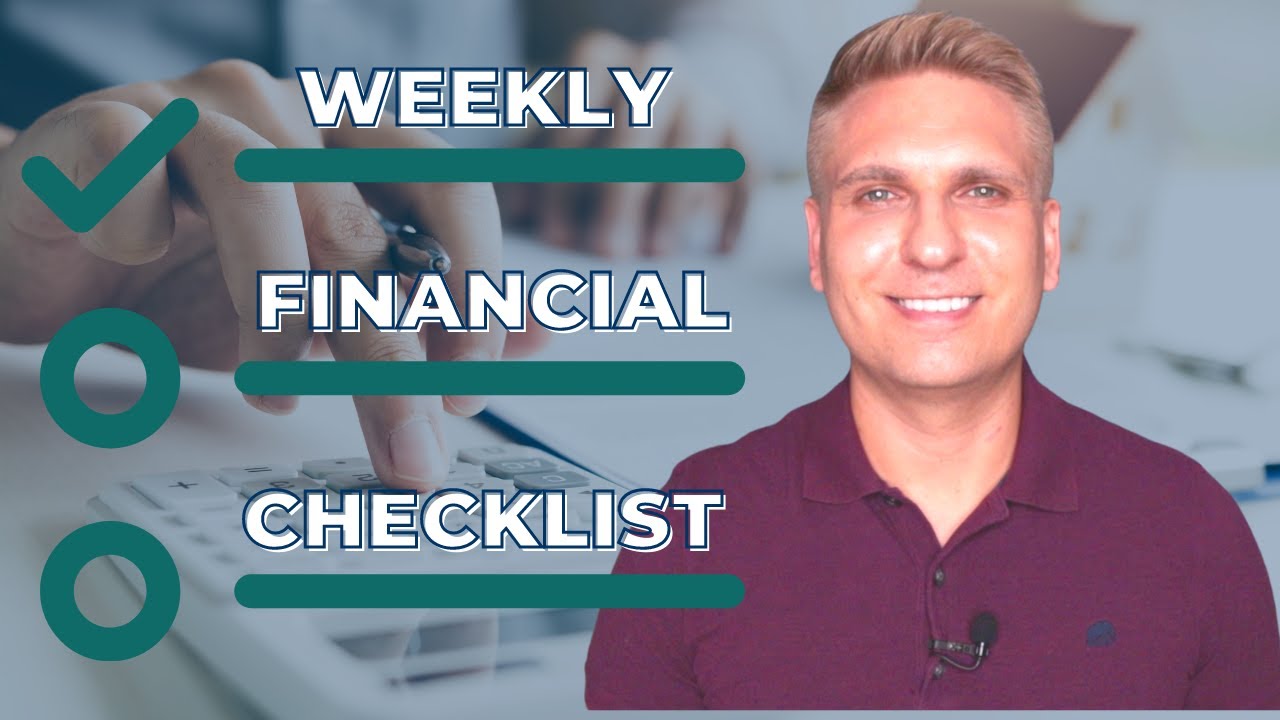 Financial Checklist: How to Create a Weekly Money Routine (10 Minutes or Less!)