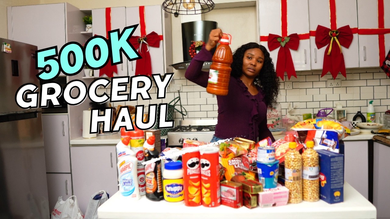 MY 500K MONTHLY GROCERY ALLOWANCE AS A HOUSEWIFE LIVING IN LAGOS WITHOUT A HOUSE HELP