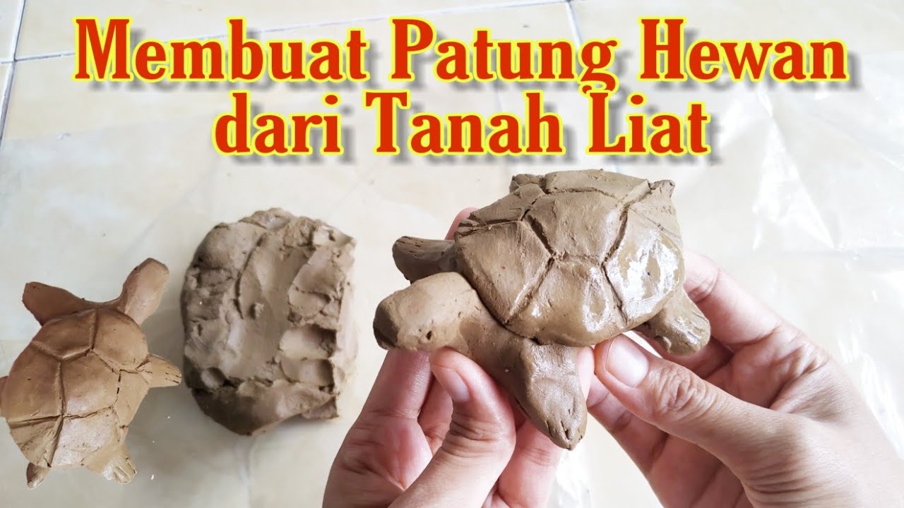 Cara Membuat Patung Hewan dari Tanah Liat