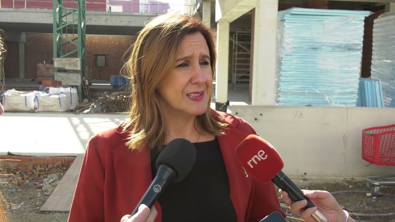 María José Catalá. Visita les obres del Cabanyal. (26/01/2024)