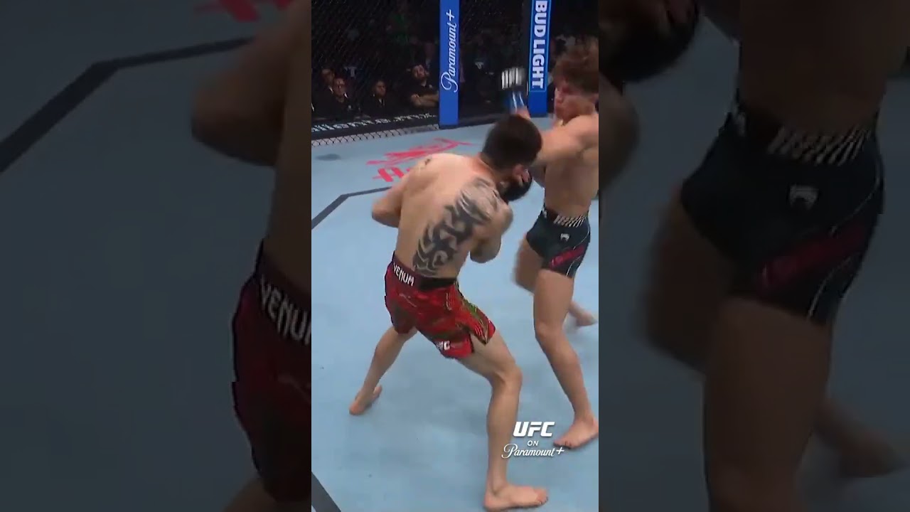 Он нокаутировал Морено! #ufcmexico