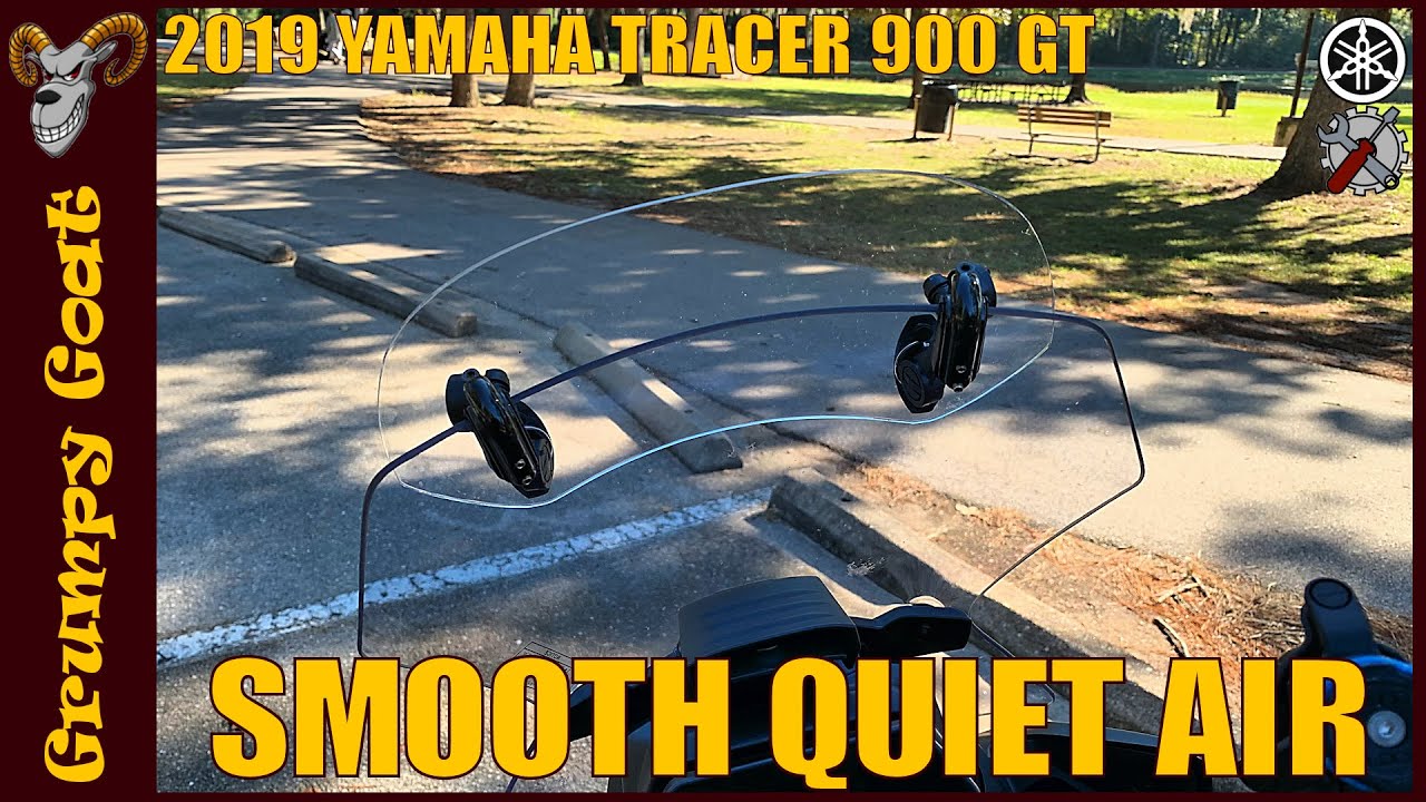 MRA-inspired Windscreen Extension Spoiler - Any good? Ride tested also! | 2019 Yamaha Tracer 900 GT