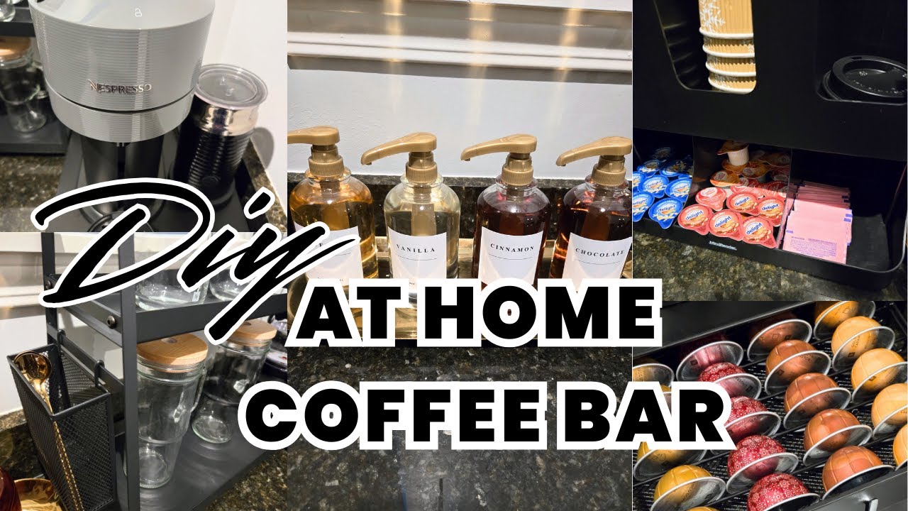 House to Home | How to Create a Coffee Bar at Home | DIY Coffee Station Ideas