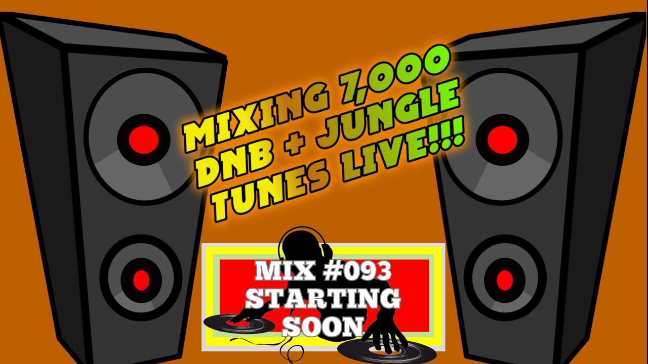 Mixing 7,000 DnB/Jungle Tunes Live! - Session 