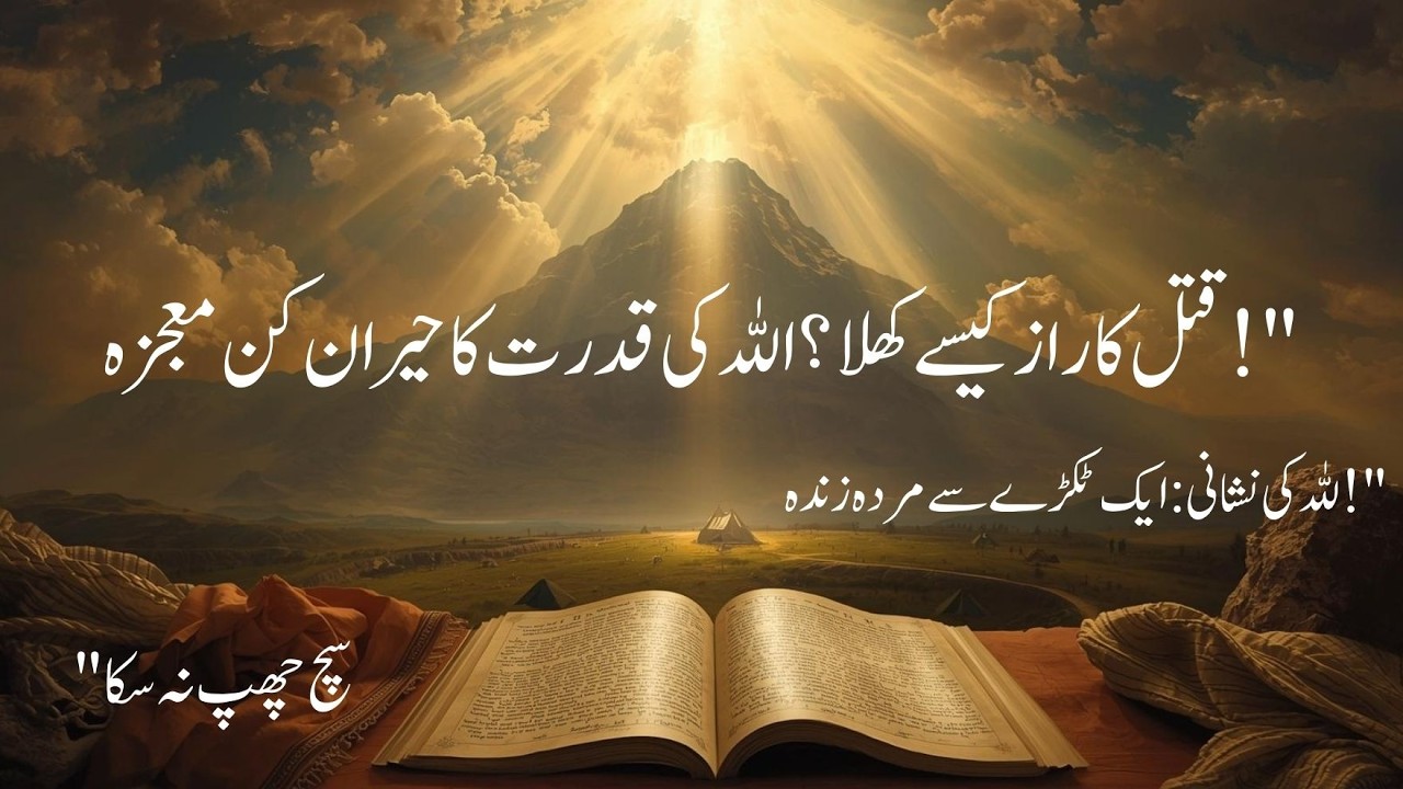 Murder Mystery & Allah’s Miracle Explained||Surah Baqarah Ayat 72-73 Tafseer