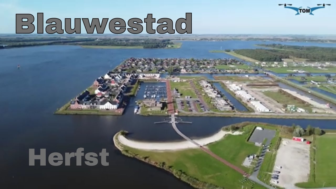Blauwestad vanuit de lucht (Herfst vlucht 2022)