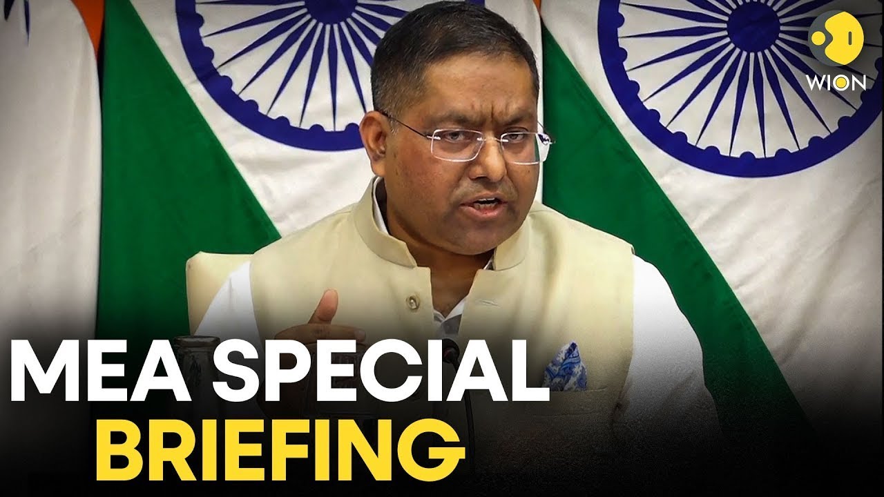 MEA LIVE: MEA's Randhir Jaiswal Briefs Media | Weekly Briefing by the Official Spokesperson | LIVE