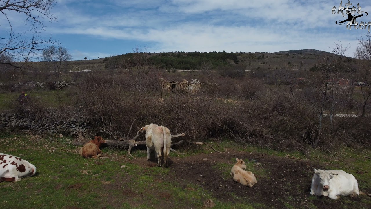 Ermita de Braojos a vista de Dron 4K