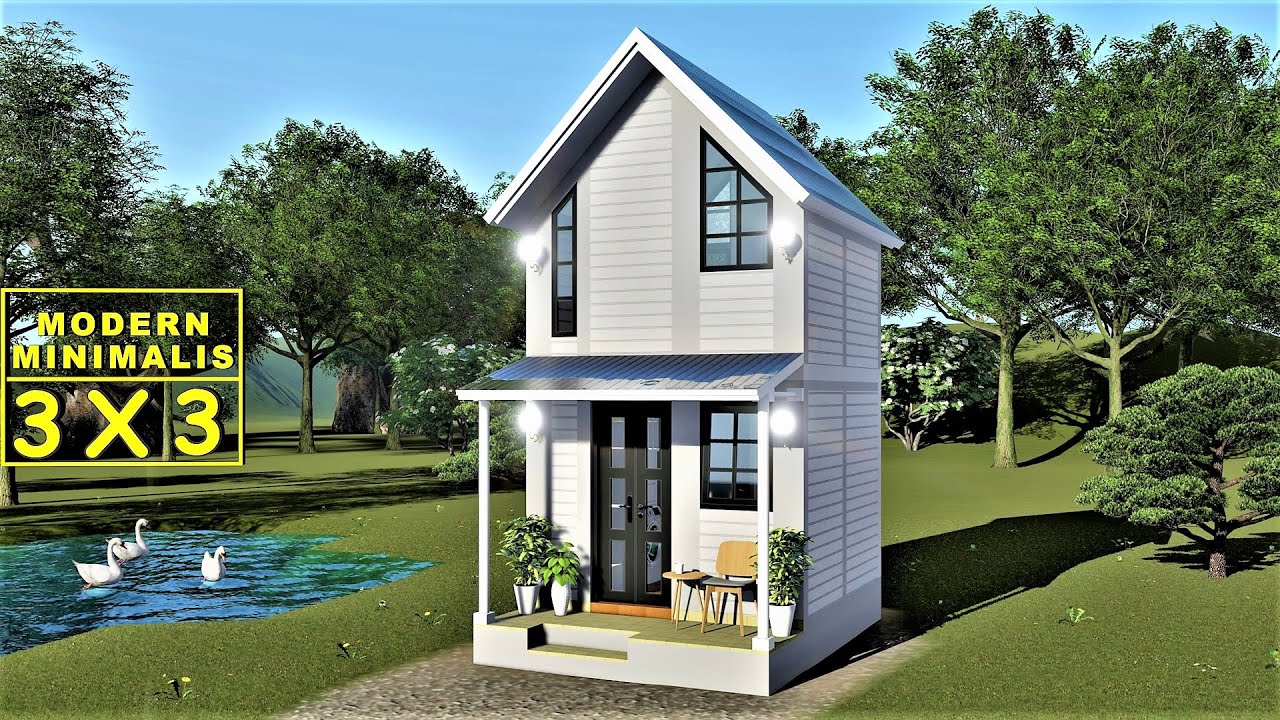 Home Design 3x3 Meter | Modern | Elegan Dan Minimalis