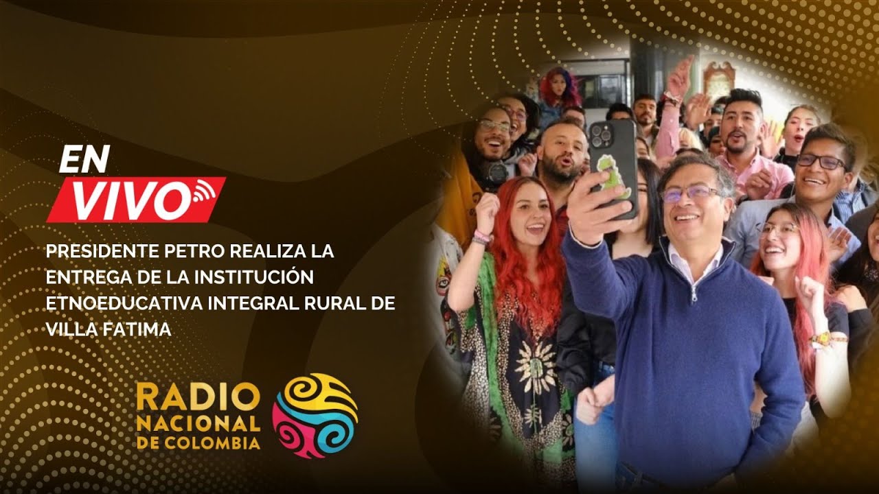 🔴 Pdte Petro entrega la Institución Etnoeducativa Integral Rural de Villa Fatima en la Alta Guajira