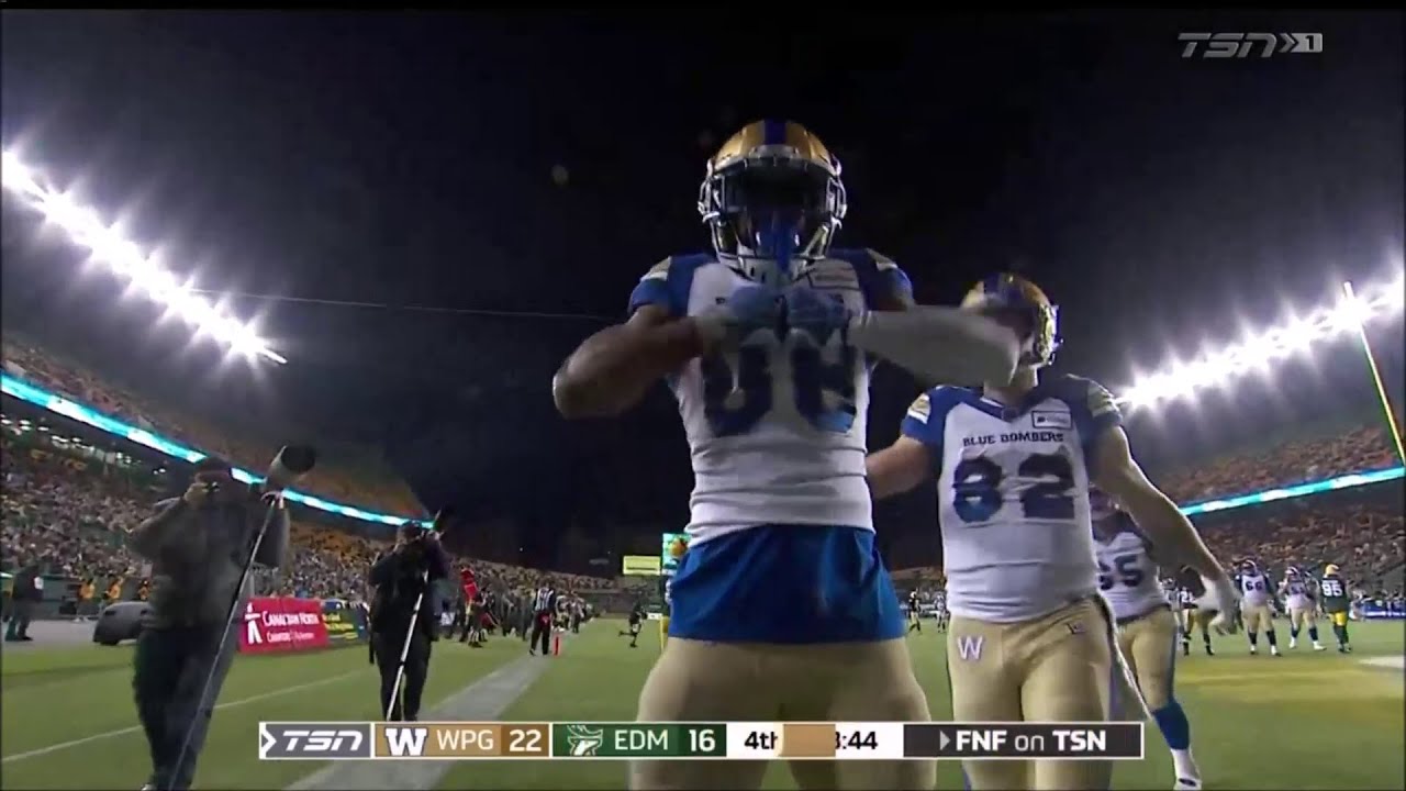 Winnipeg Blue Bombers Rasheed Bailey 2021 Season Highlights