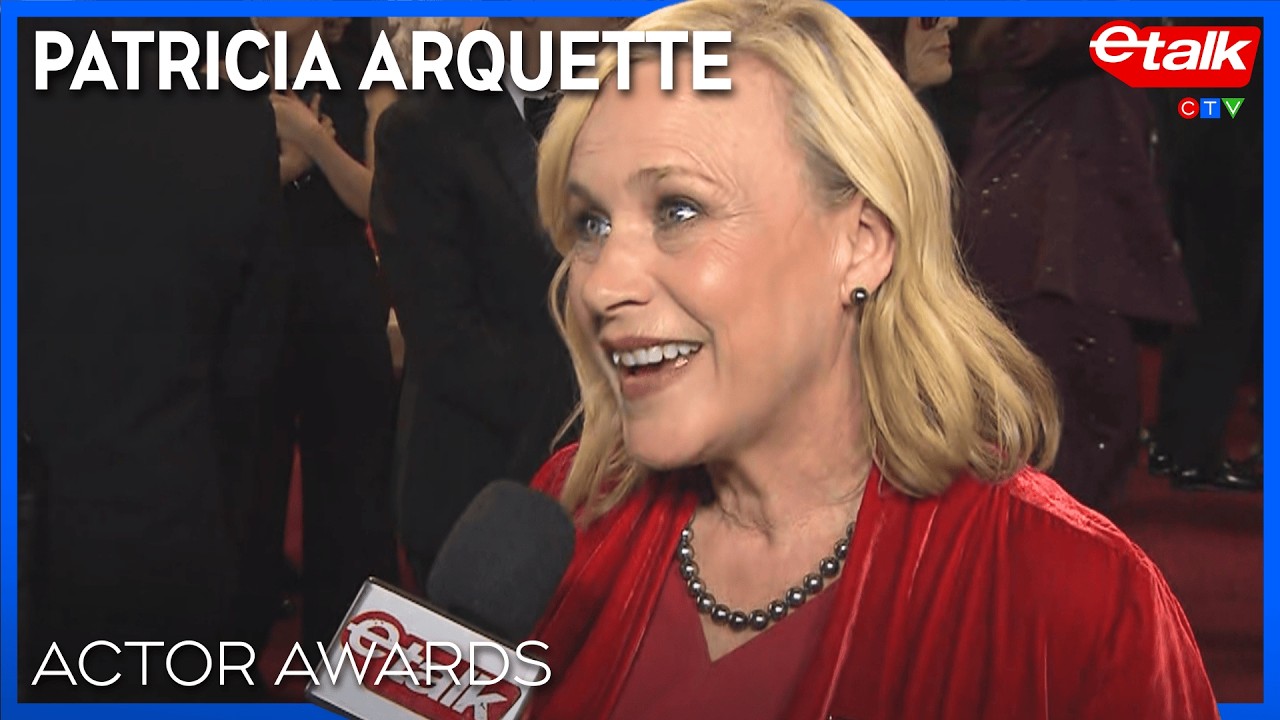 Patricia Arquette is JEALOUS of her 'Severance' costars | Actor Awards Red Carpet Interview