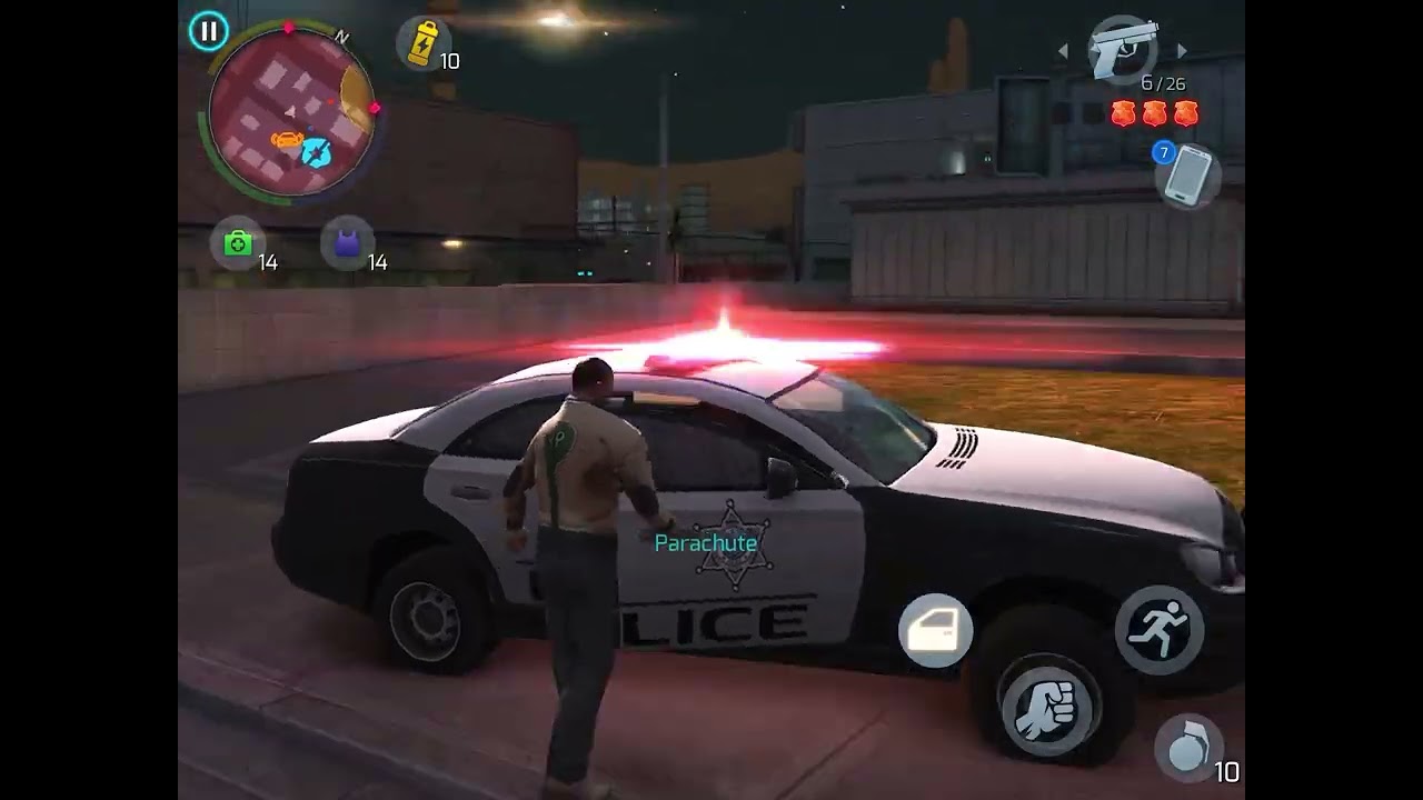 Gangstar Vegas Part 3767 Gameplay - AWESOME CAR AND POLICE ESCAPE!
