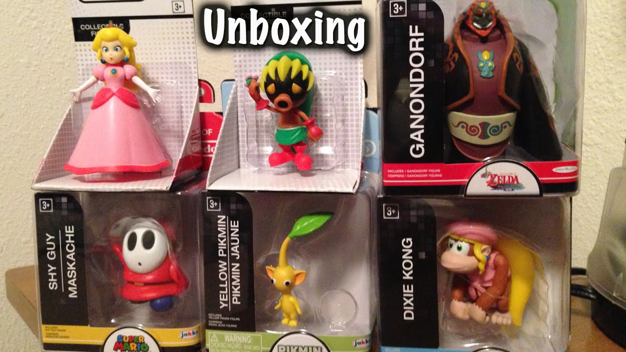 World of Nintendo Figurines Unboxing