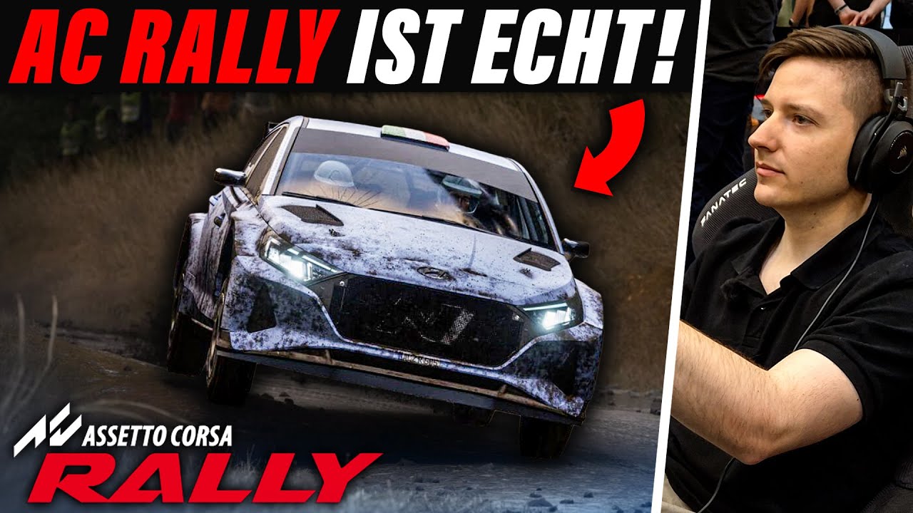 Ich habe Assetto Corsa Rally auf der Sim Expo gespielt! (wow)