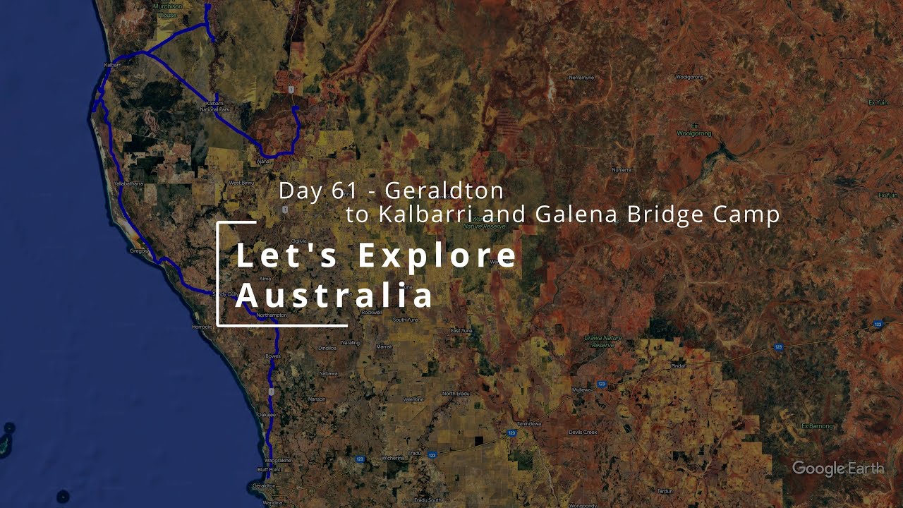Let's Explore Australia - The Big Lap - Day 061 - Geraldton to Kalbarri