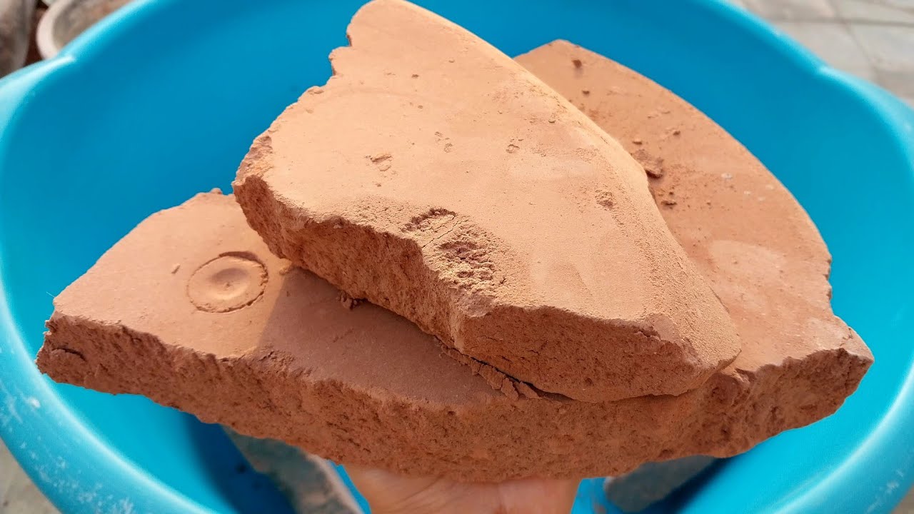 Soft Red dirt dry crumbling masterpiece video