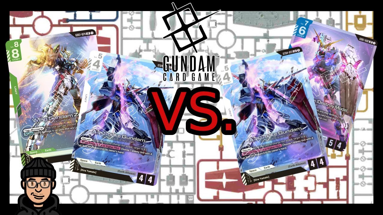 POV - Gundam TCG - First Constructed Tourney! W/G Wing vs W/B Blocker